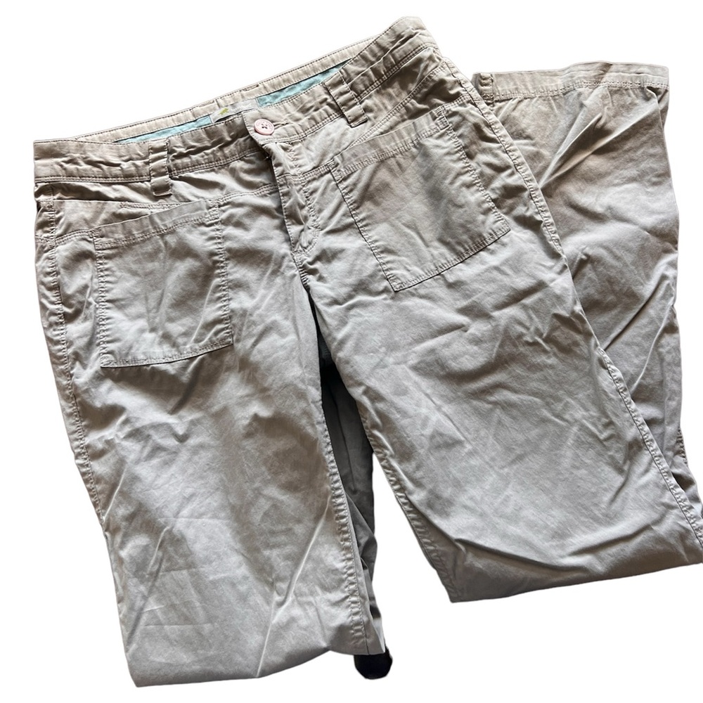 Horny Toad outdoor hiking pants Sz 6, pockets khaki